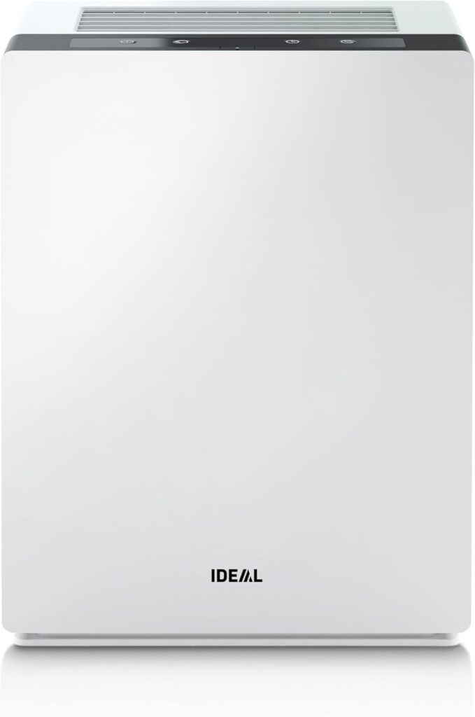 IDEAL - Luftreiniger AP80 PRO bis 100m² | Made in Germany | HEPA Filter & Aktivkohlefilter, CADR 676m³/h, 99,99% Filterleistung (Feinstaub, Gerüche, Schimmelsporen, Zigarettenrauch) | f. Büro, Wohnung