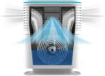 Venta 2-in-1 Luftreiniger & Luftbefeuchter AW735 Hybrid, 6 L, 350 ml/h, 23 dB, 5 W, CADR 250m³/h, 3-fach Reinigung, H13: 99,97% Feinstaub, Viren, Aktivkohle: Gase, 50 m²/125 m³, App- & Sprachsteuerung