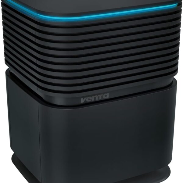 Venta 2-in-1 Luftreiniger & Luftbefeuchter AW735 Hybrid, 6 L, 350 ml/h, 23 dB, 5 W, CADR 250m³/h, 3-fach Reinigung, H13: 99,97% Feinstaub, Viren, Aktivkohle: Gase, 50 m²/125 m³, App- & Sprachsteuerung