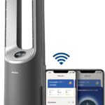 Philips Air Performer 3-in-1: Luftreiniger, Heiz- und Kühlgebläse - Reinigt 70 m², Entfernt 99,97% der Allergene und Schadstoffe. HEPA-Filter, Intelligente Sensoren, Alexa, App. (AMF870/15)