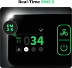Creality Falcon AP1 Smart Rauchabsauger, 360° Rundum Reinigung, IOT fähig, PM2.5 Echtzeitüberwachung, 99% Abscheidegrad, WLAN/App Steuerung, Luftreiniger für A1 und die meisten Lasergravierer