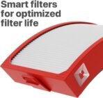 IQAir Luftreiniger für große Räume [Haus, Küche, Wohnzimmer, Schlafzimmer, Büro] Atem X HyperHEPA-Filter [Viren, Bakterien, Allergene, Asthmaauslöser, Rauch, Schimmel, Haustiere] Made in Germany
