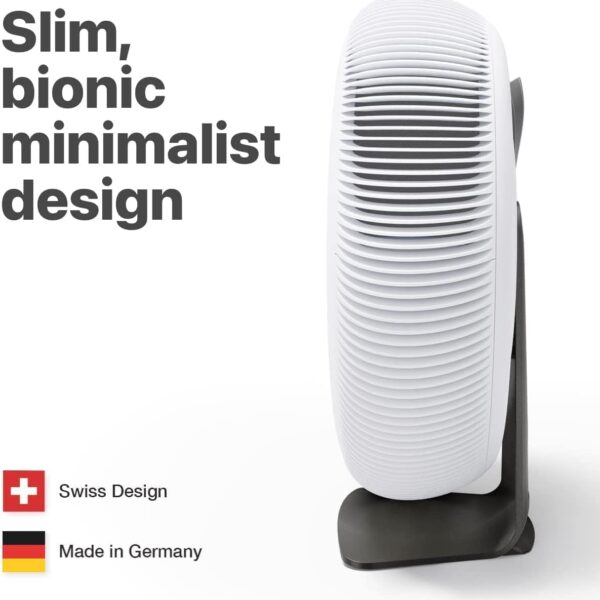 IQAir Luftreiniger für große Räume [Haus, Küche, Wohnzimmer, Schlafzimmer, Büro] Atem X HyperHEPA-Filter [Viren, Bakterien, Allergene, Asthmaauslöser, Rauch, Schimmel, Haustiere] Made in Germany