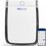 AIRDOCTOR 3500i Intelligenter Luftreiniger für Wohn- und Schlafzimmer, 3-stufige Filterung mit Vorfilter, UltraHEPA, Kohlenstoff/VOC, fängt Partikel ein, die 100 mal kleiner sind als der