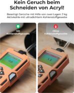 xTool SafetyPro AP2 Luftreiniger für 3D Drucker und Laser Gravur mit SuperCyclone-System, 6-stufiger Filterung, 10x längere Lebensdauer, Aktivkohle-Geruchskontrolle, Auto-Sync und leisem Betrieb