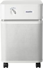Austin Air HealthMate Plus Luftreiniger – Fortschrittlicher 4-stufiger Filtrations-Luftreiniger für Zuhause mit Aktivkohle & Zeolith – Ideal als Luftreiniger für Schlafzimmer oder jeden großen Raum