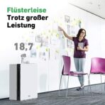 IDEAL - Luftreiniger AP80 PRO bis 100m² | Made in Germany | HEPA Filter & Aktivkohlefilter, CADR 676m³/h, 99,99% Filterleistung (Feinstaub, Gerüche, Schimmelsporen, Zigarettenrauch) | f. Büro, Wohnung