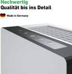 IDEAL - Luftreiniger AP80 PRO bis 100m² | Made in Germany | HEPA Filter & Aktivkohlefilter, CADR 676m³/h, 99,99% Filterleistung (Feinstaub, Gerüche, Schimmelsporen, Zigarettenrauch) | f. Büro, Wohnung